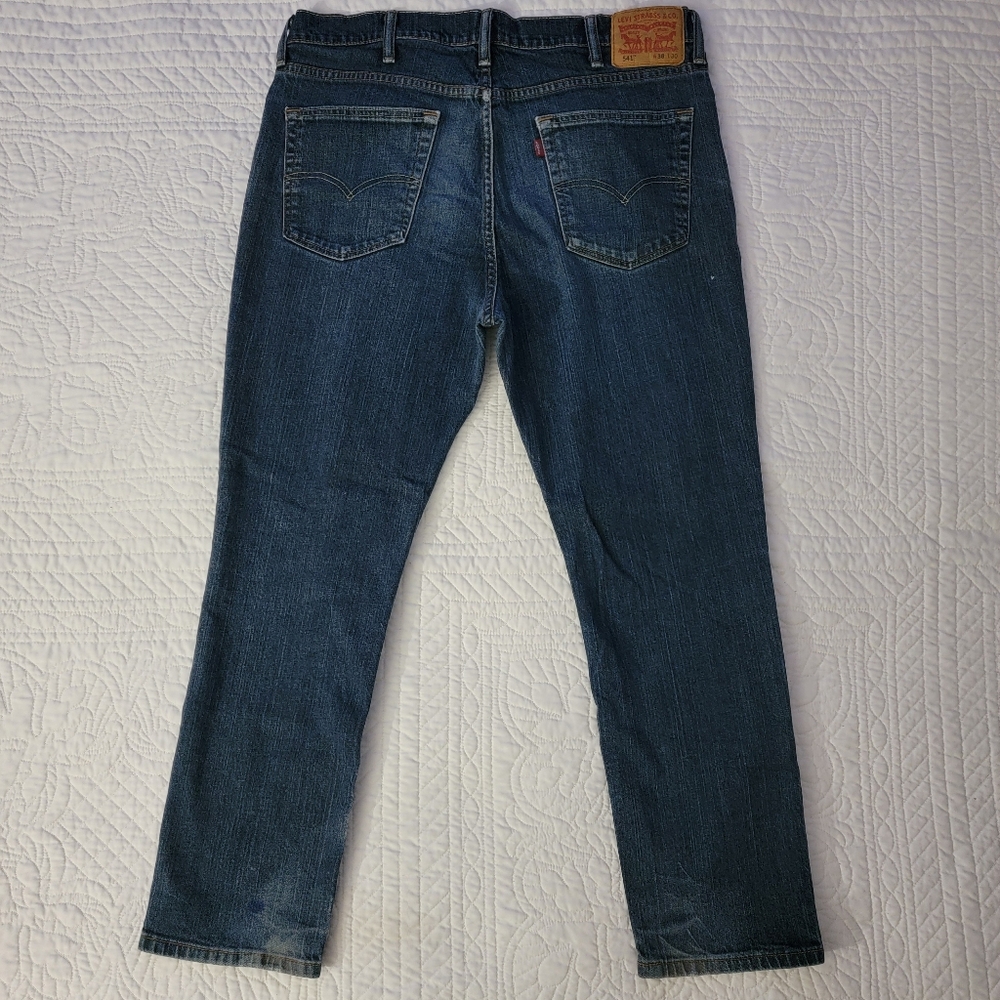 Levi's 541 Mens Blue Straight Jeans W38 L30